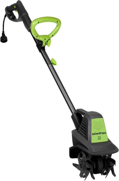 Elektrische Tuinfrees - Cultivator Bodemwoeler - Bodem Bewerken - Snoer Gebonden - 75 inch breed - Grijs