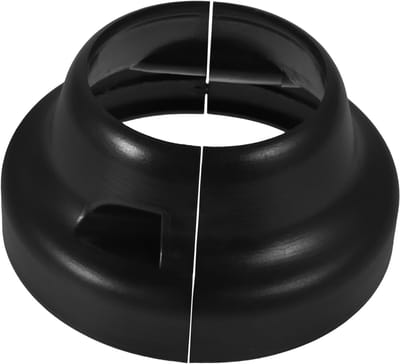 Beschermhoes Kolom - Fitness Accessoires - Veilige Speeltuin - Kleurvast Plastic - 13.5 cm - Zwart