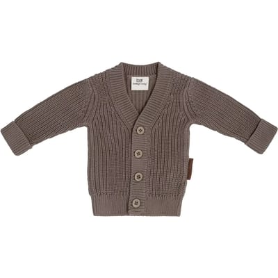 Baby's Only Vestje Soul - Mokka - 56 - 100% ecologisch katoen - GOTS