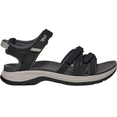 Teva Tirra Sport Leather - dames sandaal - Zwart - maat 36 (EU) 3 (UK)