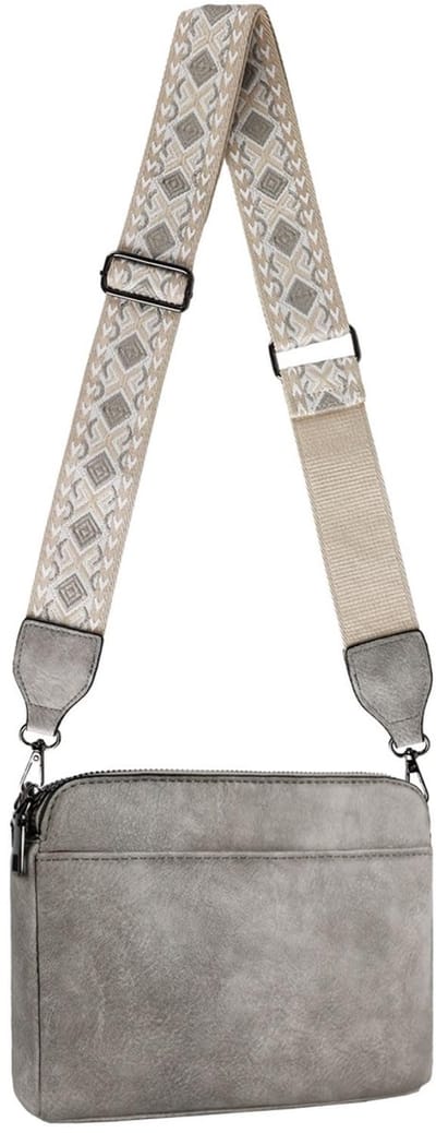 Handtas voor dames, kleine dames schoudertas van PU leer