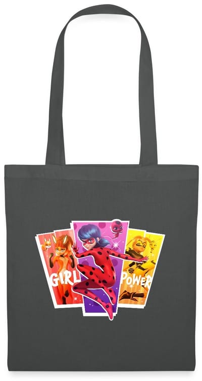 Miraculous Girl Power Ladybug Superheld Tas Van Stof Schoudertas