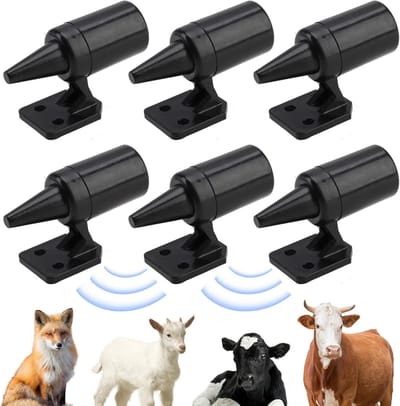 Effectieve Ultrasone Dierenafschrikker voor Auto en Motorfiets, Set van 6 voor Veilig Rijden op de Weg