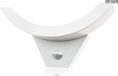 RFWR® LED Wandlamp met Bewegingssensor 10W 800lm - Energiezuinige Buitenverlichting met IP54 Bescherming