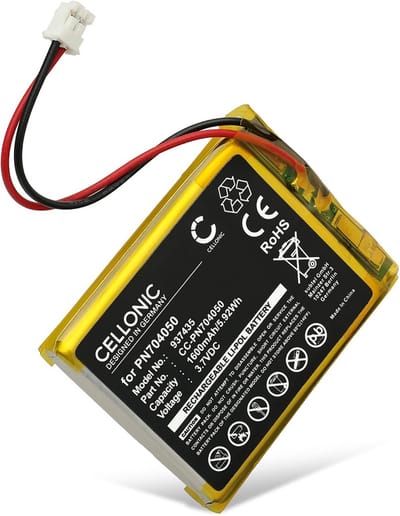 Verlichtingsbatterij Vervangende Batterij 1600mAh voor Lampen en Zaklampen