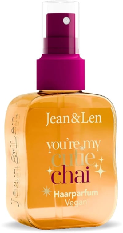 Jean&Len Haarparfum - You're my cutie chai | 1x 105ml - Chaivanille & Sinaasappelgeur | Christmas vibes in je haar