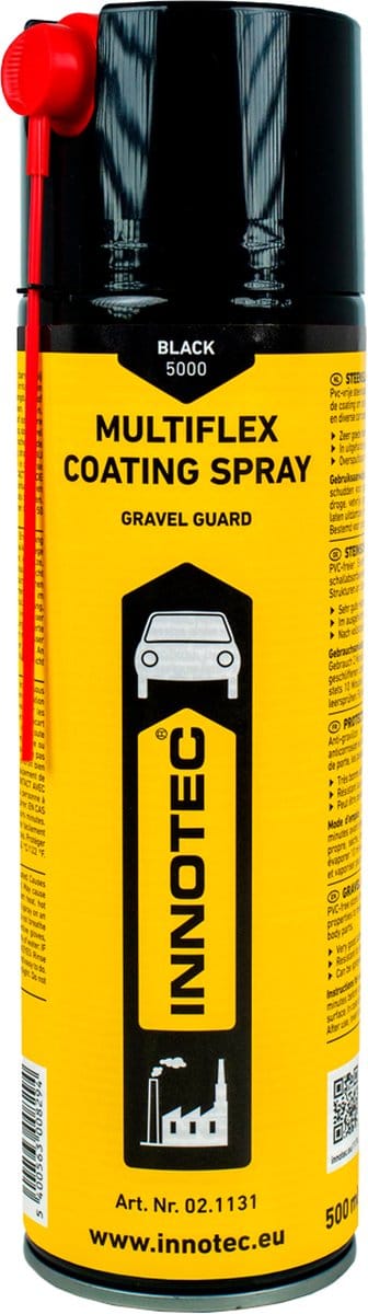 Innotec Multiflex Coating Spray 500ml - geluiddempende coating - pvc-vrij