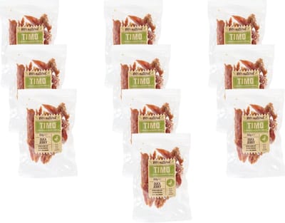 Timo Eend Kauwstrip - Hondensnacks - 10 x Eend 150 g