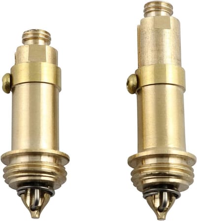 Wastafel Afvoer - Stopkraan Plug - Lekken Voorkomen - Veermechanisme - M8 M16 Schroefdraad - Zilverkleurig