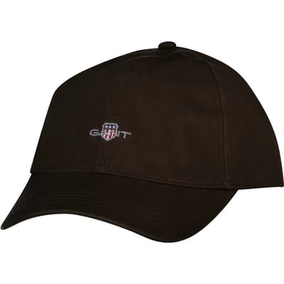 Gant Cap Small Shield Cotton Twill Shadow Brown / male