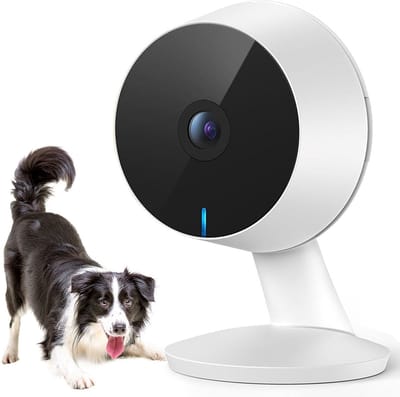 ApexArte® Hondencamera - Huisdiercamera - Babyfoon met Camera en App - Baby Monitor - Full HD - Wit