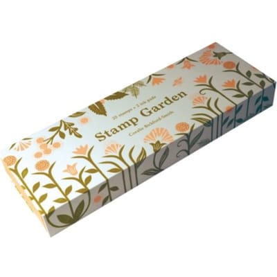 Stamp Garden: (25 Stamps, 2 Ink Colors, Assorted Plant And Flower Parts, - Coralee Bickford-Smith
