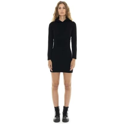 Korte Jurk Leone 1947 Woman Rib Dress Glam Winter