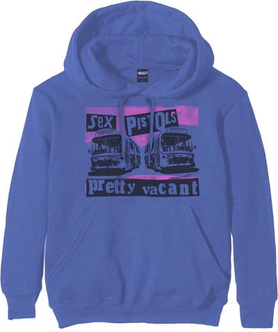 Sex Pistols - Pretty Vacant Coaches Hoodie/trui - S - Blauw