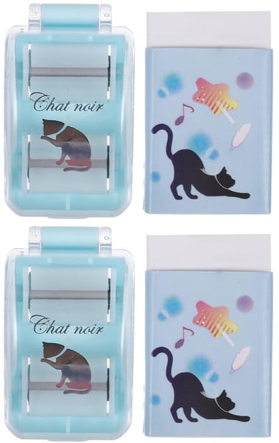 Dailygoods- Kruimelverzamelaar 2 Stuks - Draagbare Mini-Gumreiniger - Compact - Lichtgewicht - Kunststof/IJzer - Voor Kantoor/Huishouden - Bureau-reiniger