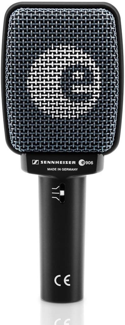 Sennheiser E 906 - Dynamische instrumentmicrofoon - zwart
