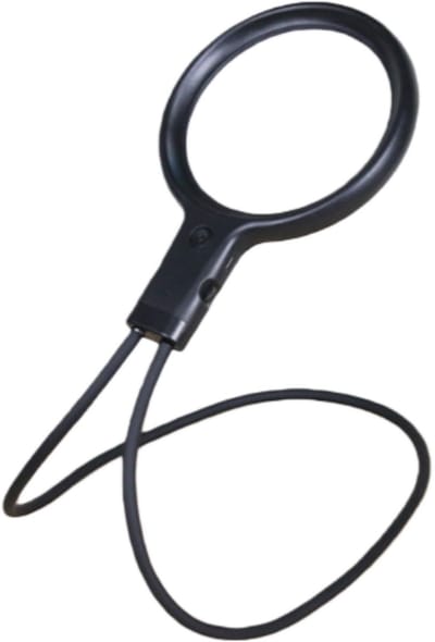 longziming -2.5X Handsfree Vergrootglas – Flexibel Vergrootglas met Zwanenhals – Grote Lens – LED Verlichting – Stabiele Basis – Voor Hobby & Lezen
