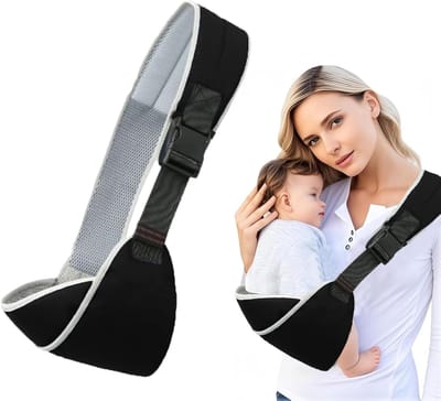 Baby heupdrager - Draagzak - Veilig dragen - Ergonomisch ontwerp - Tot 30 kg - Zwart