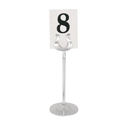 Olympia RVS tafelnummer standaard 205mm