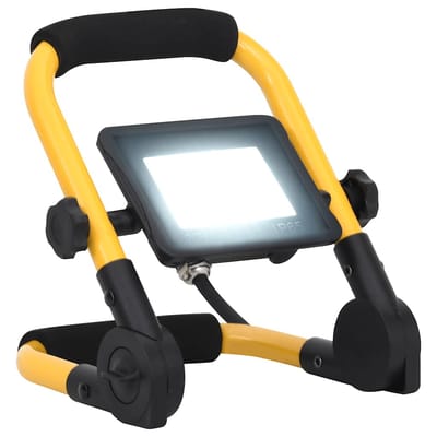 vidaXL Spotlight met handvat LED 20 W koudwit