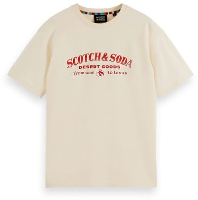 Scotch & Soda Front Artwork Relaxed-Fit T-Shirt