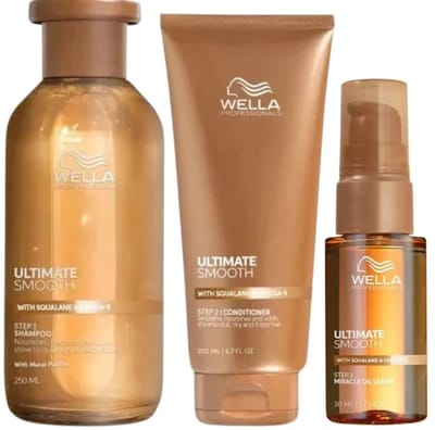 Wella - Ultimate Smooth Trio Set - 250+200+30ml
