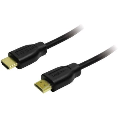 LogiLink HDMI Aansluitkabel HDMI-A-stekker, HDMI-A-stekker 20.00 m Zwart CH0055 4K UHD HDMI-kabel