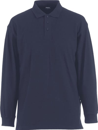Mascot Crossover Poloshirt, met lange mouwen 50206-857 - grafietblauw - 3XL