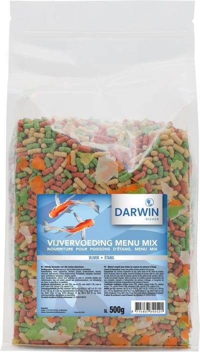 Darwin Vijvervoeding Menu Mix - Vijvervoer - 5 l