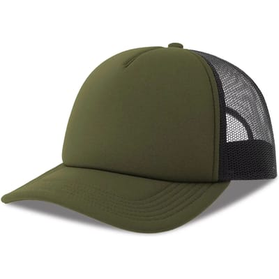 Atlantis Headwear Rapper-S Cap AT537 - OLIVE/BLACK - One size