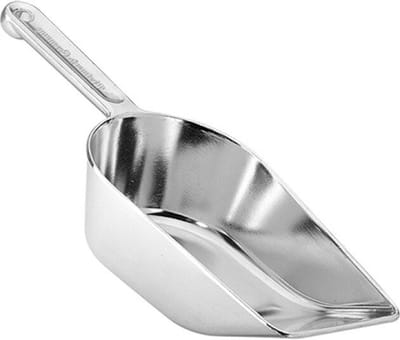 Westmark Maatschep, volume: 650 ml (ca. 575 g meel), aluminium, Hygia, zilver, 91712291