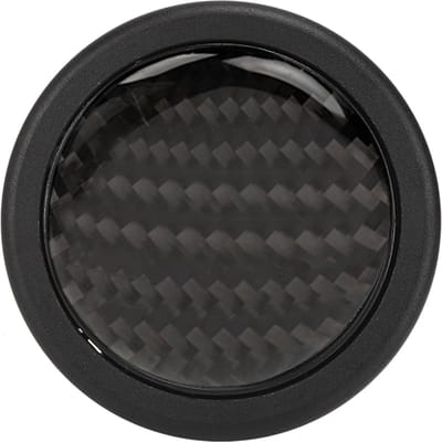 Kit de bouton poussoir de klaxon en fibre de carbone pour volant à 6 boulons Pièces de modification pour voiture automatique