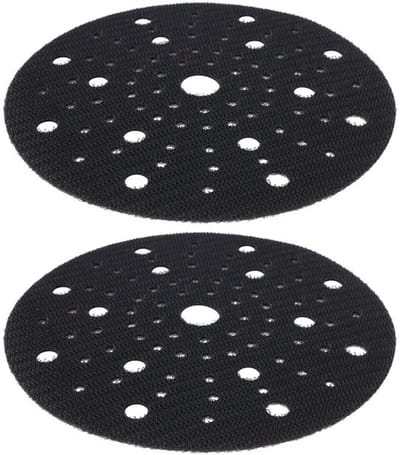 Dailygoody - Schuurmachine Backing Pad - Zelfklevend - Zwart - 150 mm