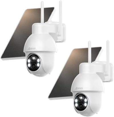 Bewakingscamera Buiten - Draadloze Camera - Woning Beveiligen - Accu en Zonne-energie - 10x15x15cm