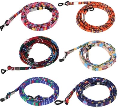 Actie4you® - Brillenkoord Set - Zonnebril Koord - Dames & Heren – Brillenkoord - Multicolor – 6 Stuks