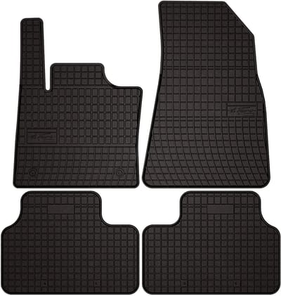 Wielganizator SolidPRO Serie - Rubber Autovloermatten - Volvo C40 Recharge - Zwart - Pasvorm