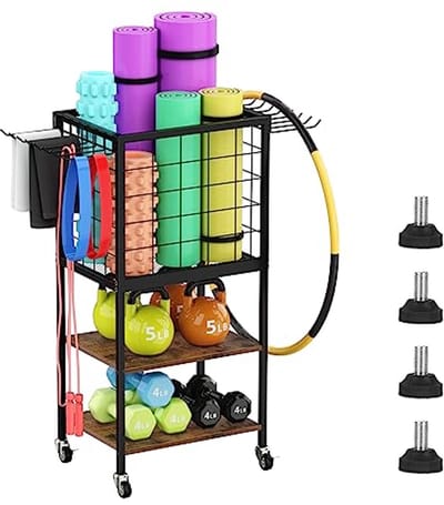 Yogamat Opbergrek en Fitness Organizer voor Thuisgym