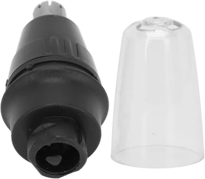 Vervangingskop Neushaartrimmer - Accessoire Trimmer - Persoonlijke Verzorging - Universele Pasvorm - 6 x 2 x 2 cm - Zwart