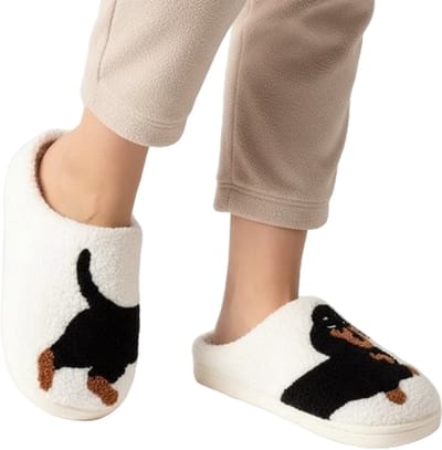 Warme Teckel Sloffen - Hond - Grappig - Pantoffels - Instappers - Unisex