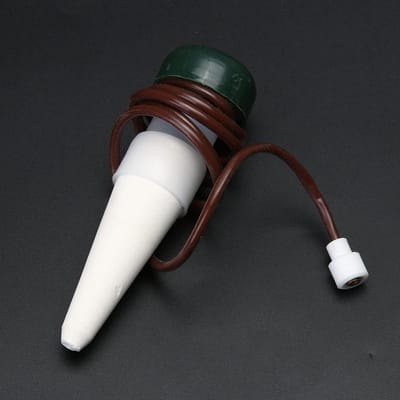 1 pièce Dispositif d'arrosage automatique pour plantes d'intérieur, Dispositif de suintement d'eau pour la maison, Dispositif d'arrosage goutte à goutte automatique pour plantes en pot en voyage et en déplacement marron