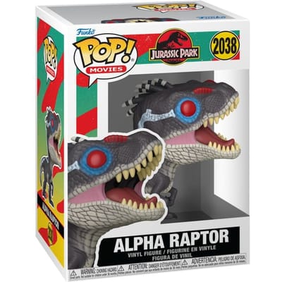 Jurassic Park Alpha Raptor vinylfiguur 2038 Unisex Funko Pop! - Neutraal - Standard