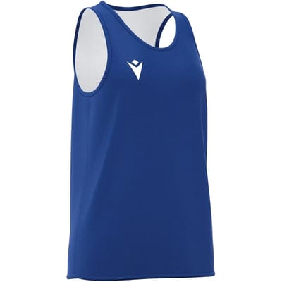 Macron F500 Reversible Shirt Kinderen - Royal / Wit | Maat: 7-8 Y