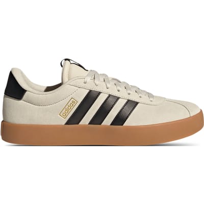 Adidas VL Court Sneakers Heren - Beige - Maat 42 2/3 - Leer