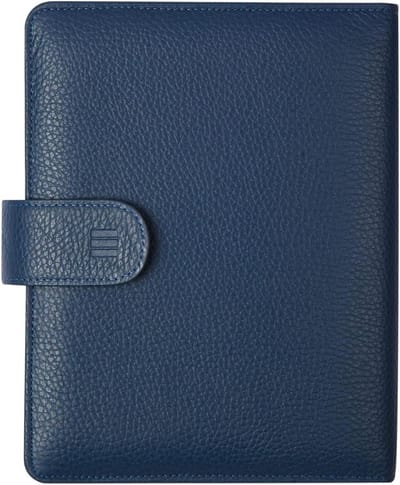 Agenda Organizer - Afsprakenboek Planner - Persoonlijke Organisatie - Verticaal Weekoverzicht - A5 - Blauw