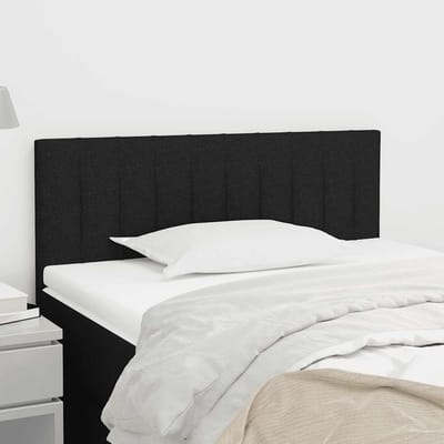 vidaXL - Hoofdbord - 80x5x78/88 - cm - stof - zwart