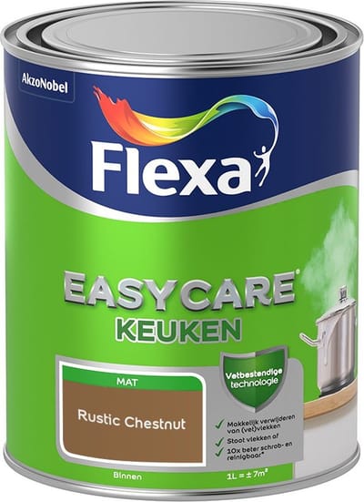 Flexa - Easycare Keuken - Rustic Chestnut - Mengverf - 1 L