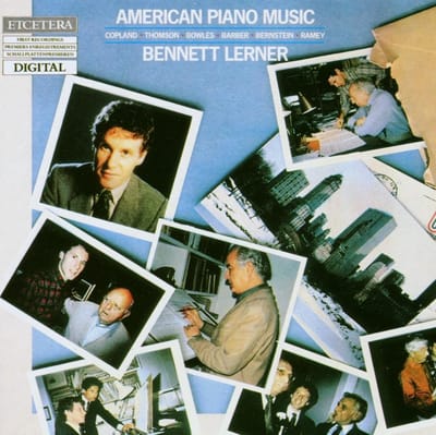 Bennett Lerner - American Piano Music Vol 1 (CD)