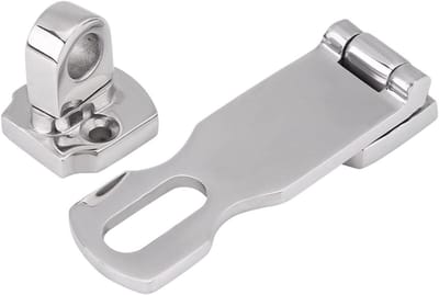 Maritieme Luik Sluiting - Boot Slot - Bootonderhoud - Zoutwaterbestendig - 7.5 cm - Zilverkleurig