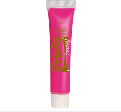 Fiestas Guirca - Neon Roze Make-up Tube 10 ml
