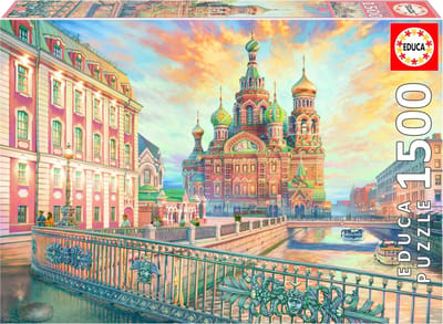 Legpuzzel - Educa - Sint-Petersburg - 1500 stukjes